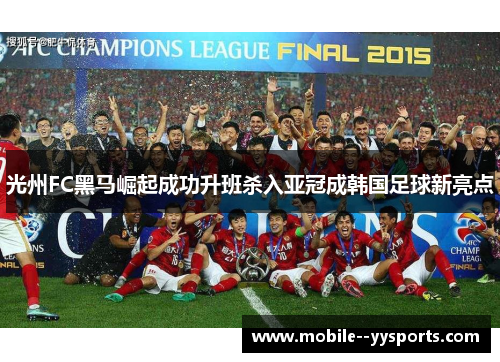 光州FC黑马崛起成功升班杀入亚冠成韩国足球新亮点